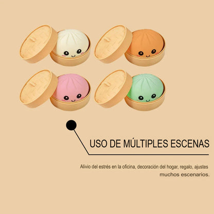 DUMPLING POP: JUGUETE ANTIESTRÉS SENSORIAL DUMPLING💖🖐️