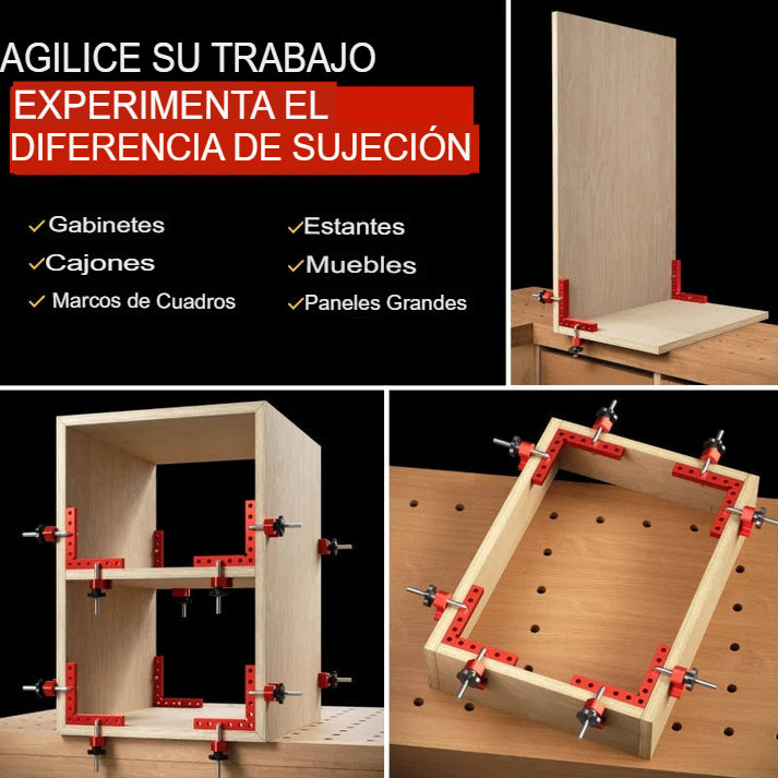 CLAMP ANGLE: KIT ABRAZADERA ÁNGULO RECTO 🔥📐