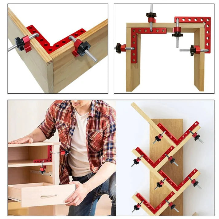 CLAMP ANGLE: KIT ABRAZADERA ÁNGULO RECTO 🔥📐