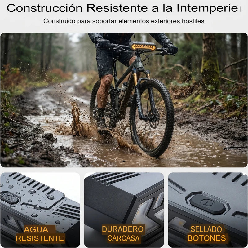 LUZ TRASERA DE BICICLETA 🚴🔴