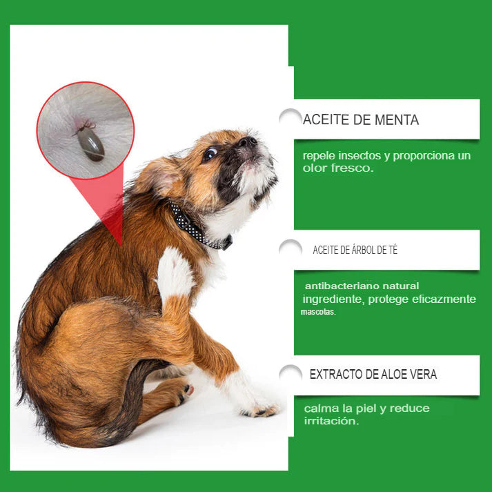 🐾 ECO-GUARD: KIT 2X1 SPRAY NATURAL ANTIPULGAS🐾