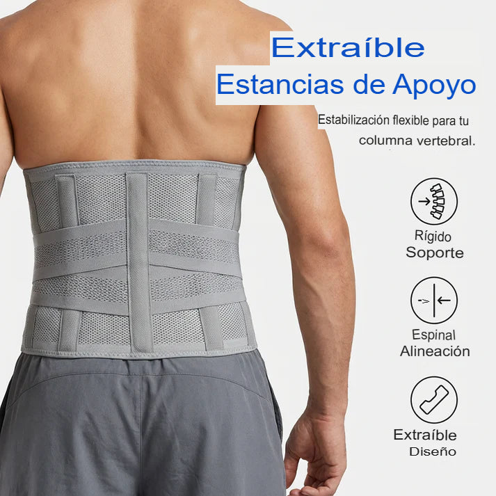 BACKFIX 360: CINTURÓN SOPORTE LUMBAR🧍‍♂️