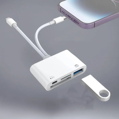 CONVERTIDOR 3 EN 1 PARA MEMORIAS DE CELULAR 📱💾
