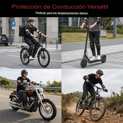 RODILLERAS PARA MOTO Y TRABAJO 🏍️🦵
