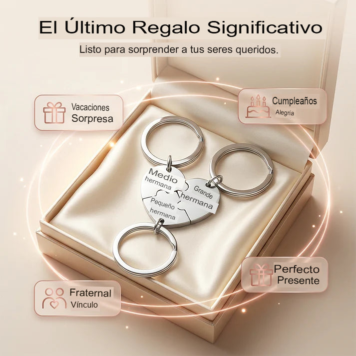 FAMILY LOVE: JUEGO DE LLAVEROS DE HERMANOS ✨🔑