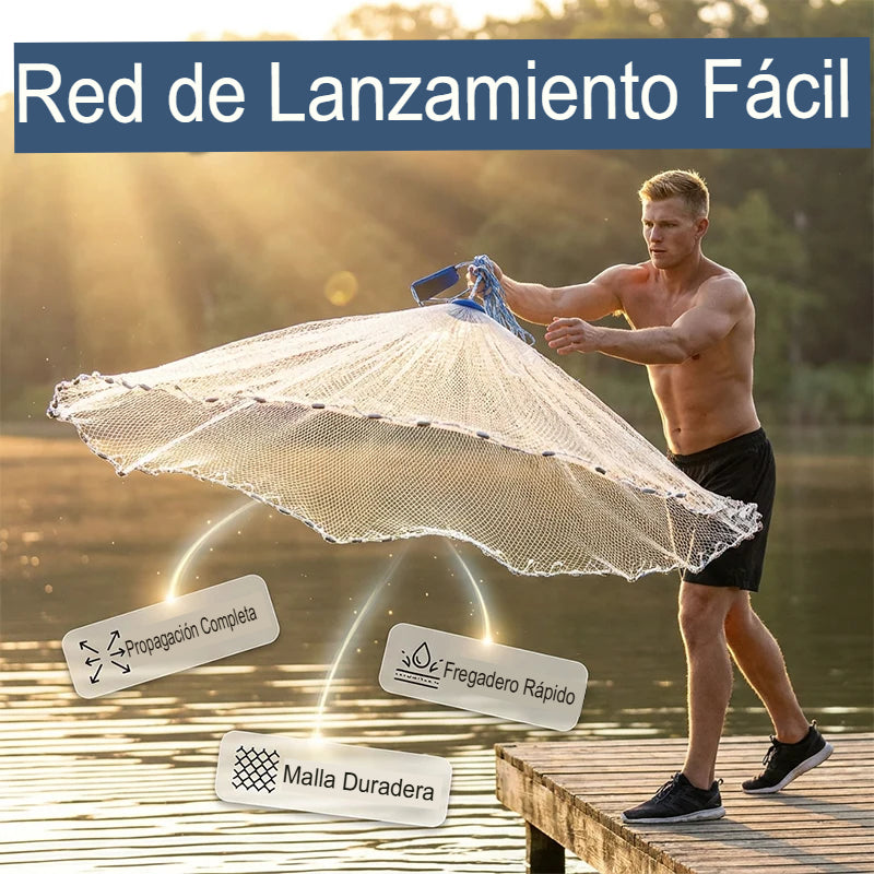 RED DE PESCA DE NAILON 🎣