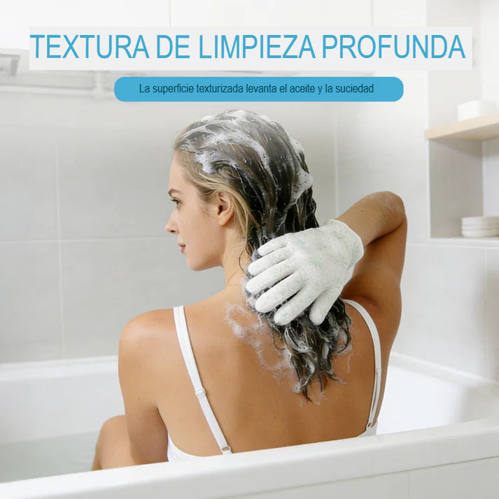 KIT X10 GUANTES DE DUCHA EN SECO💆‍♀️💎