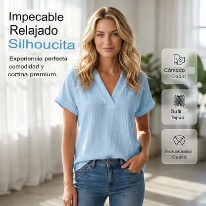 CAMISA DE VERANO PARA MUJER 🌸☀️