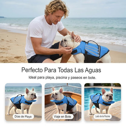 CHALECO SALVAVIDAS PARA MASCOTAS 🐶🛟