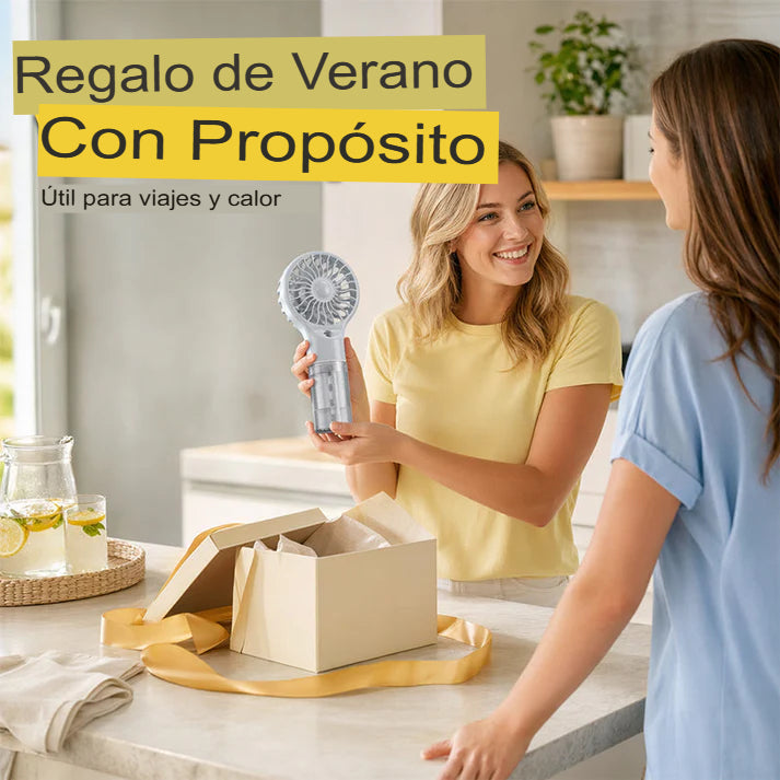 VENTILADOR ENFRIADOR PORTÁTIL ❄️🌬️