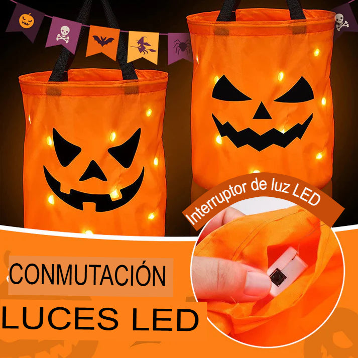 PROMO 2X1 BOLSAS LUMINOSAS DE HALLOWEEN🎃✨