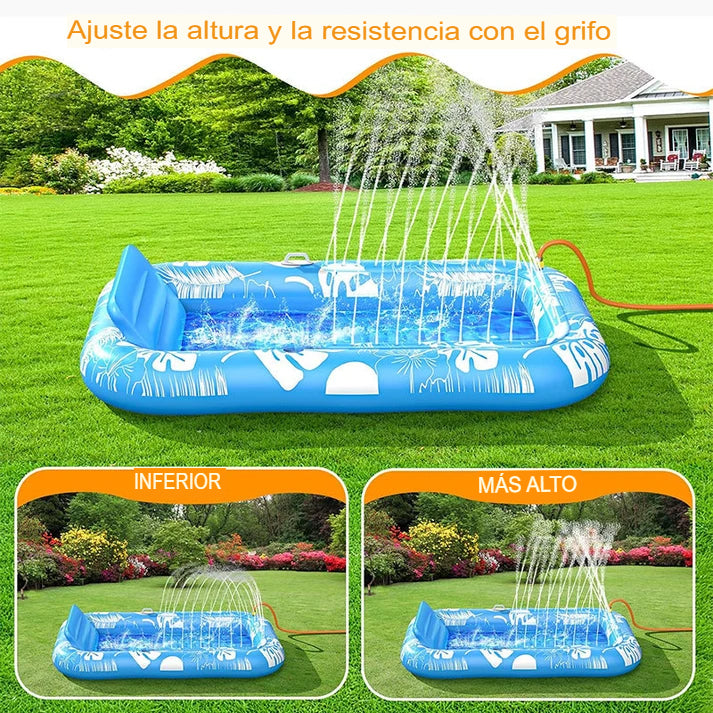 COLCHÓN FLOTANTE INFLABLE 🌊🏖️