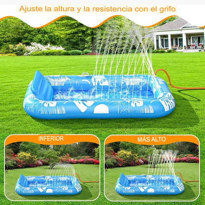 COLCHÓN FLOTANTE INFLABLE 🌊🏖️