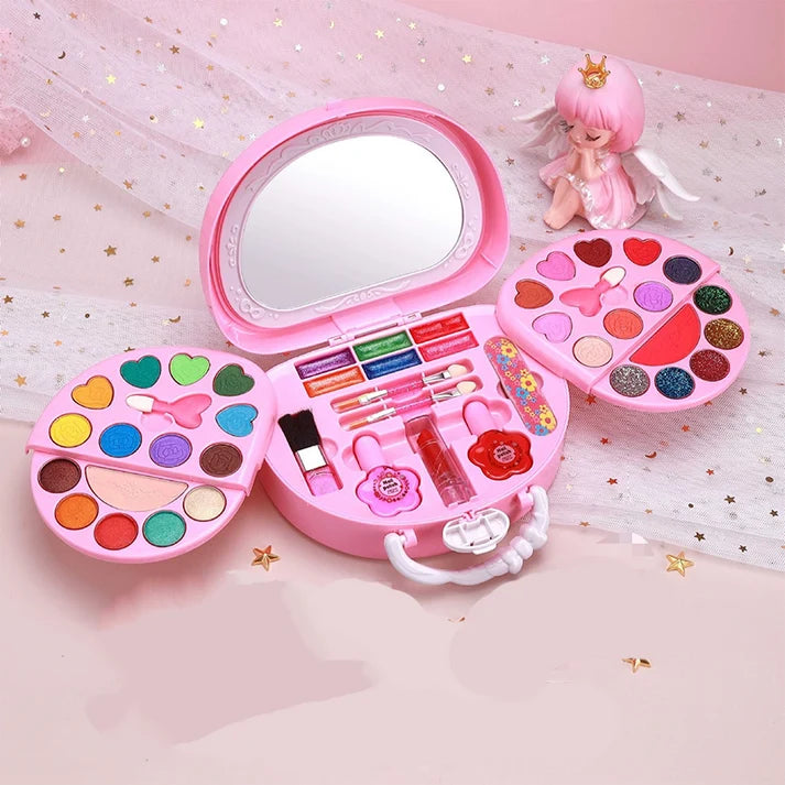 SET DE MAQUILLAJE LAVABLE PARA NIÑAS 💄🎀