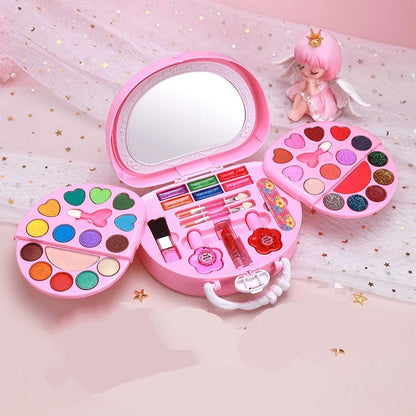 SET DE MAQUILLAJE LAVABLE PARA NIÑAS 💄🎀
