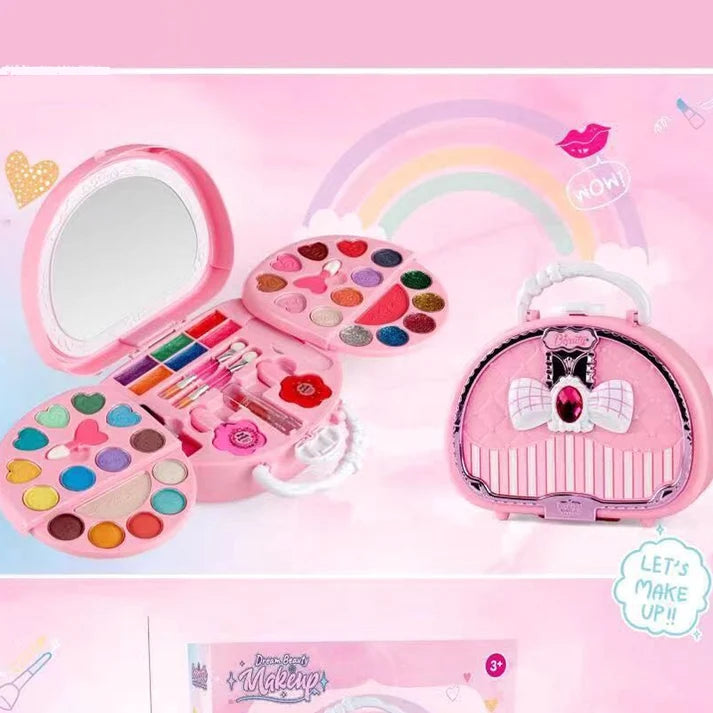 SET DE MAQUILLAJE LAVABLE PARA NIÑAS 💄🎀