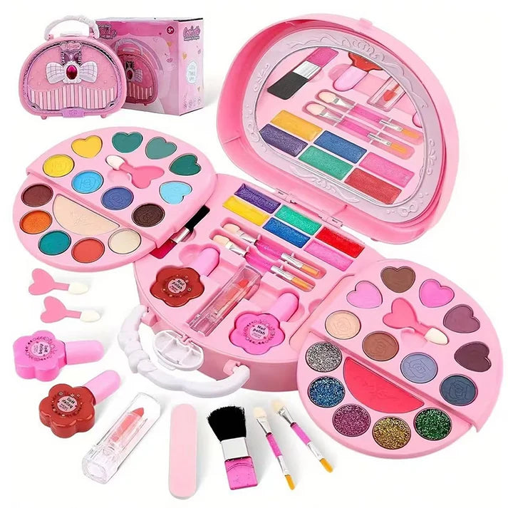 SET DE MAQUILLAJE LAVABLE PARA NIÑAS 💄🎀
