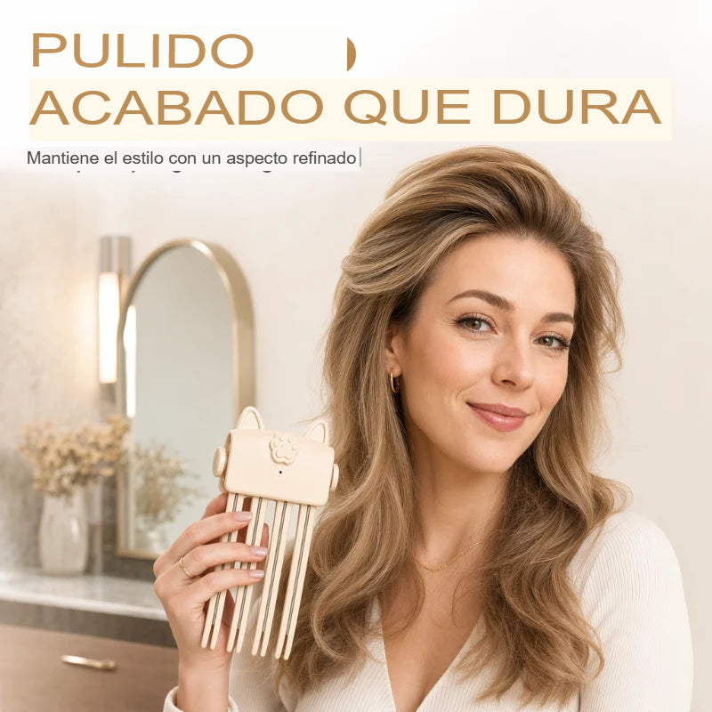 PINZA VOLUMINIZADORA INALÁMBRICA 💇‍♀️✨