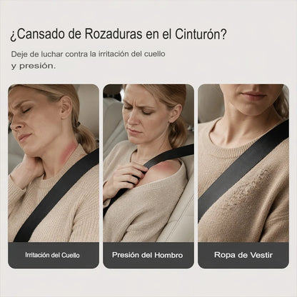 2X1 ALMOHADILLAS DE GAMUZA PARA CINTURÓN 🚗✨