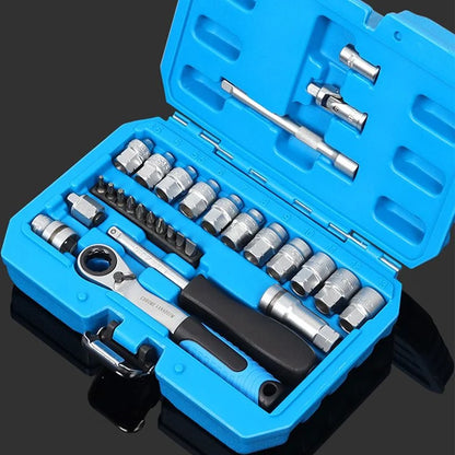 🔧🛠️ JUEGO DE RACHE DE 29 PIEZAS 🔩✨