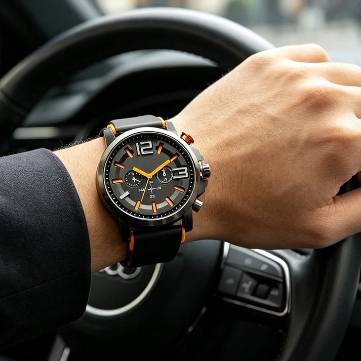 RELOJ DE CUERO EXCLUSIVO ⌚🖤