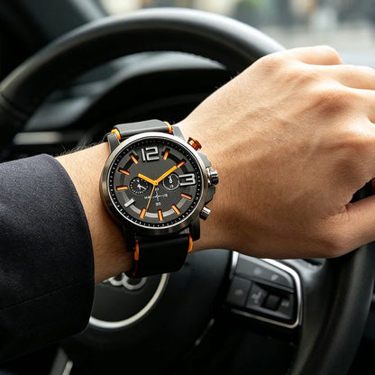 RELOJ DE CUERO EXCLUSIVO ⌚🖤