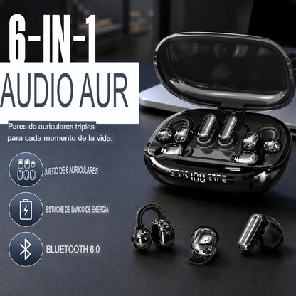AURICULARES 6 EN 1 🎧🔥