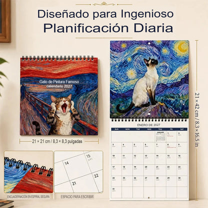 CALENDARIO FELINO 2027 🐱💖