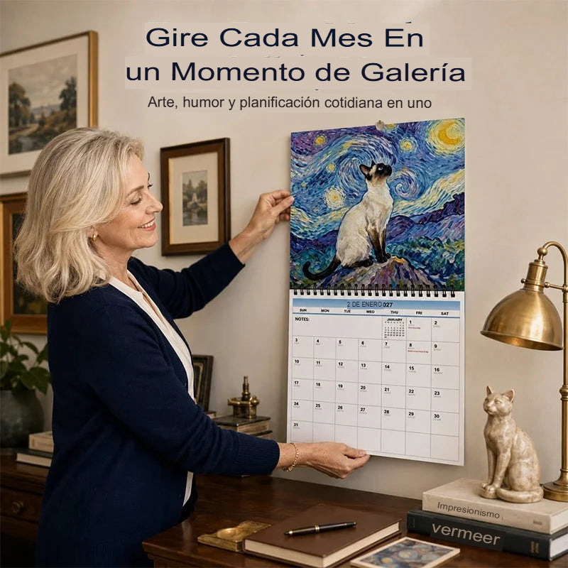 CALENDARIO FELINO 2027 🐱💖