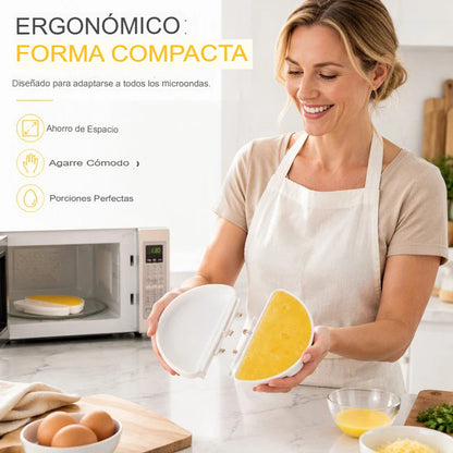 ⚡ MICRO COOK 2 EN 1: MOLDE PARA MICROONDAS