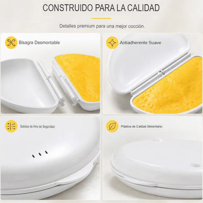 ⚡ MICRO COOK 2 EN 1: MOLDE PARA MICROONDAS