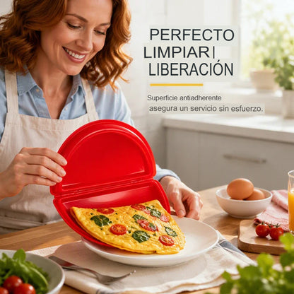 ⚡ MICRO COOK 2 EN 1: MOLDE PARA MICROONDAS