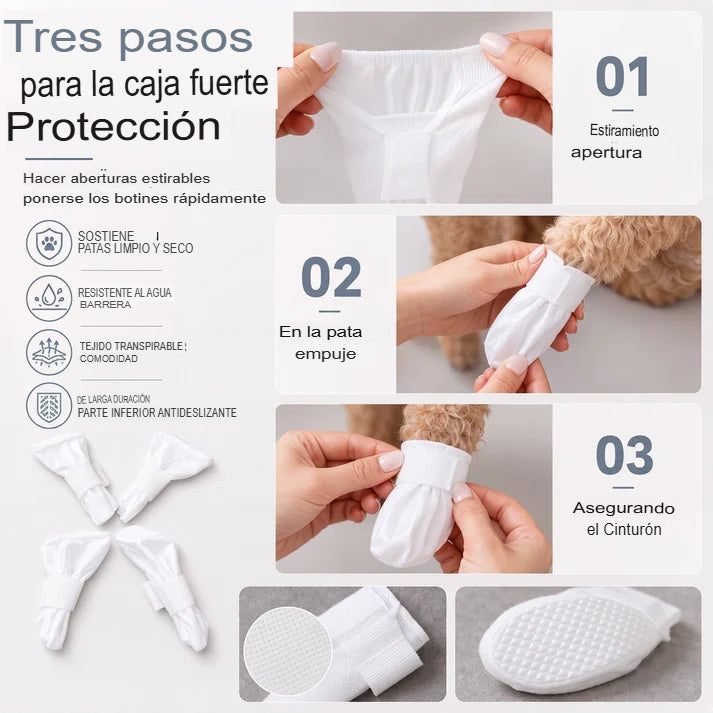 PACK X16 CUBRE PATAS DESECHABLES 🐾✨