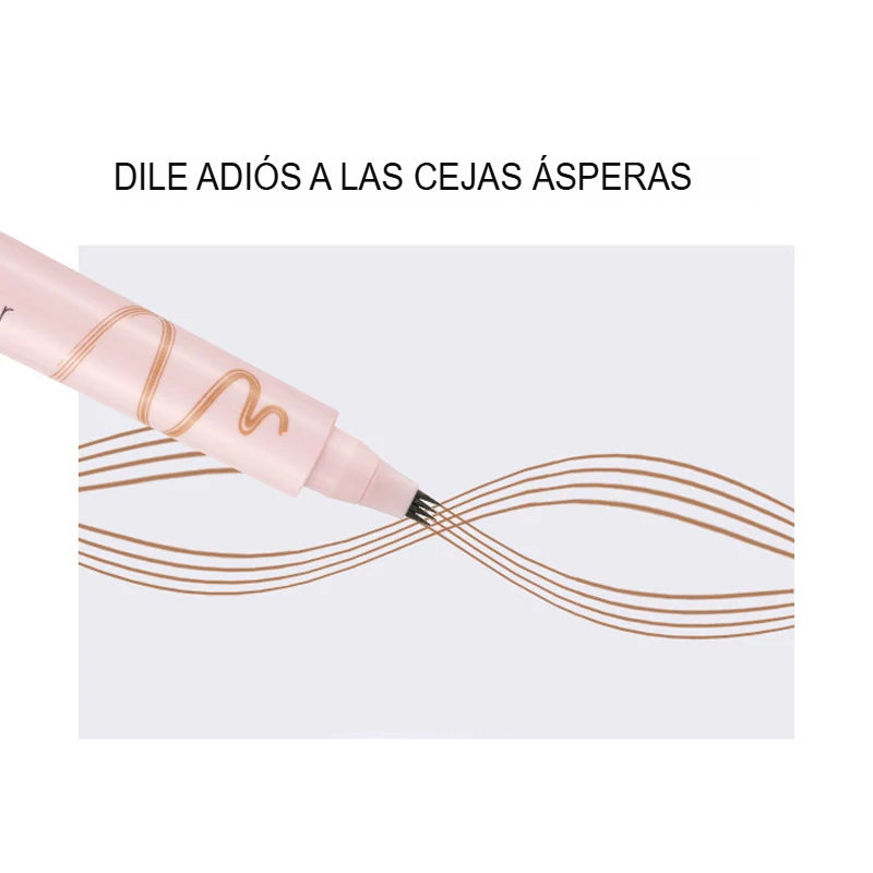 ✨🤎 LÁPIZ DE CEJAS DE 4 PUNTAS – ASPECTO NATURAL 💁‍♀️