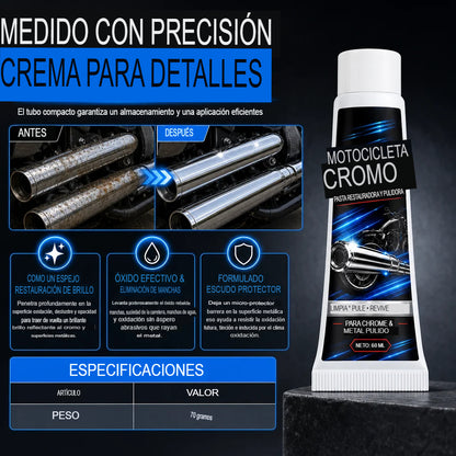 ✨🚗 PROMO 2x1 CREMA RESTAURADORA DE CROMO 🔥