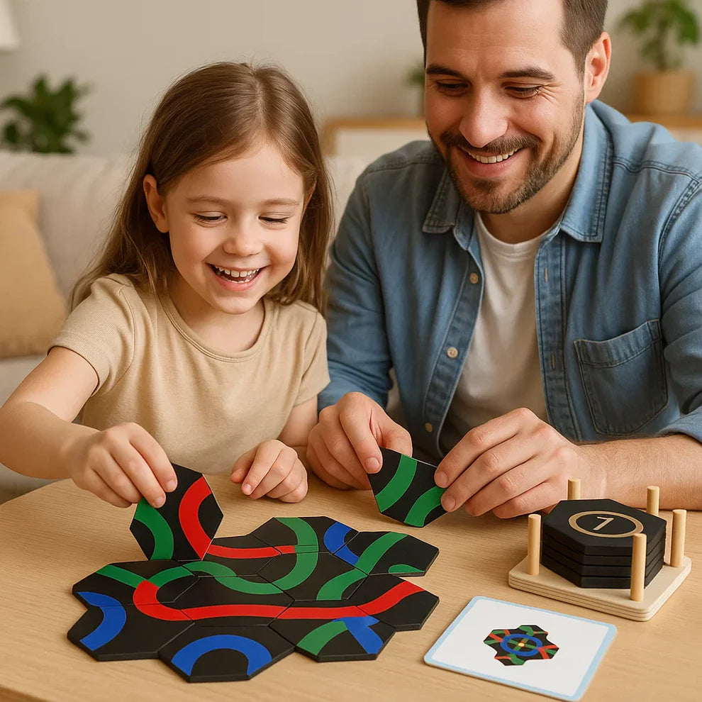 ACCIÓN FAMILY: JUEGO EDUCATIVO DE BÚSQUEDA DE RUTAS – ARMAR CAMINOS 🧠🎯