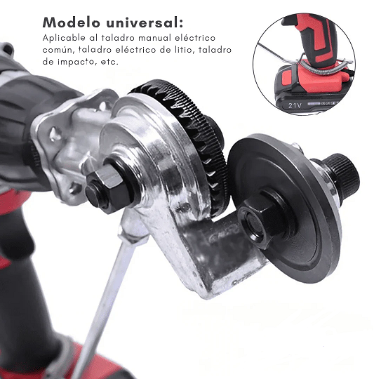 DRILLSLICE: ADAPTADOR PARA TALADRO-CORTADOR DE METAL🛠️✨