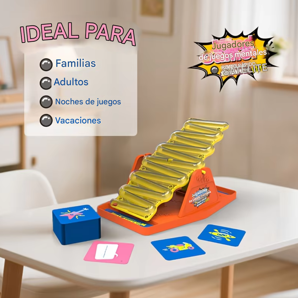 ¡BOLANCIN! 🏐 – El juego familiar para reír, pensar rápido y ganar equilibrio 🛝