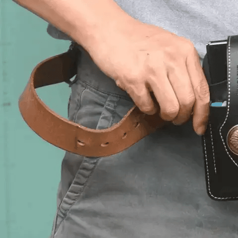 ALFA BAG: RIÑONERA MACHO ALFA EN CUERO💼💎