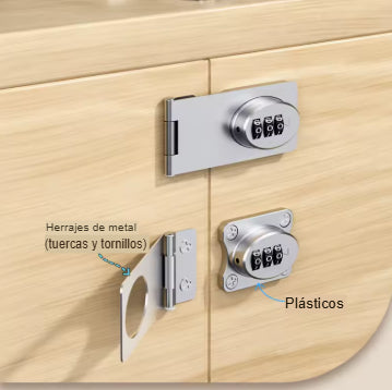 SAFEPASS: CERRADURA MECÁNICA CON CONTRASEÑA 🔒🧠