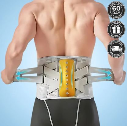 BACKFIX 360: CINTURÓN SOPORTE LUMBAR🧍‍♂️