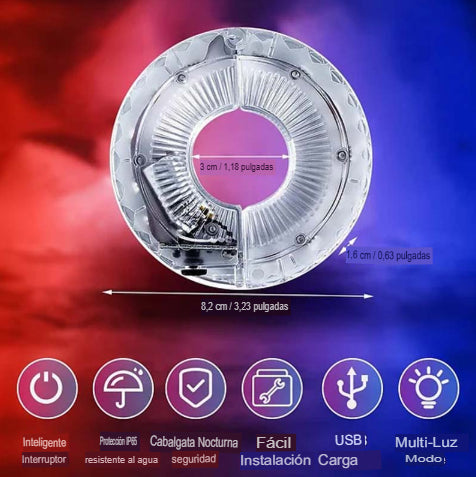 BIKE LED: LUZ LED PARA RUEDA DE BICICLETA 🚴‍♂️✨