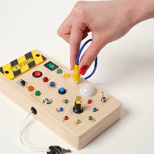 SWITCHFUN: TABLERO DE INTERRUPTORES MONTESORI 🎯🚀