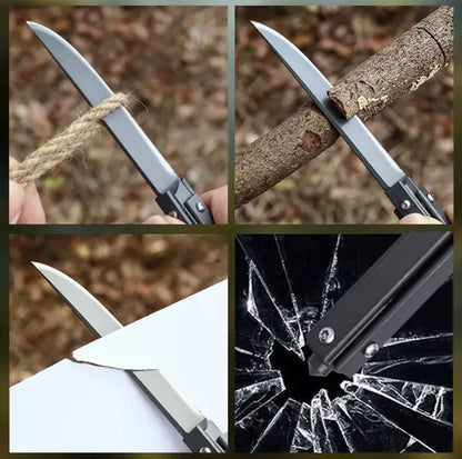 PRO FOLD KNIFE: NAVAJA PLEGABLE PROFESIONAL + FUNDA 🔪✨