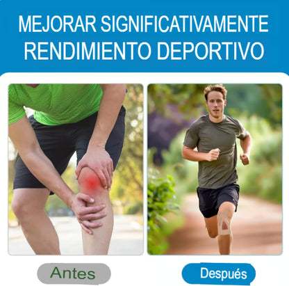 TAPEMAX: SET X10 CINTAS KINESIOLÓGICAS PARA RODILLAS🎽💥