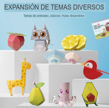 ORIMASTER: LIBRO DE ORIGAMI 3D 16 DISEÑOS 📘