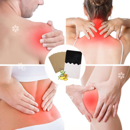 GINGER PATCH: SET X 12 PARCHES NATURALES GENERADORES DE CALOR A BASE DE JENGIBRE 🔥🌿